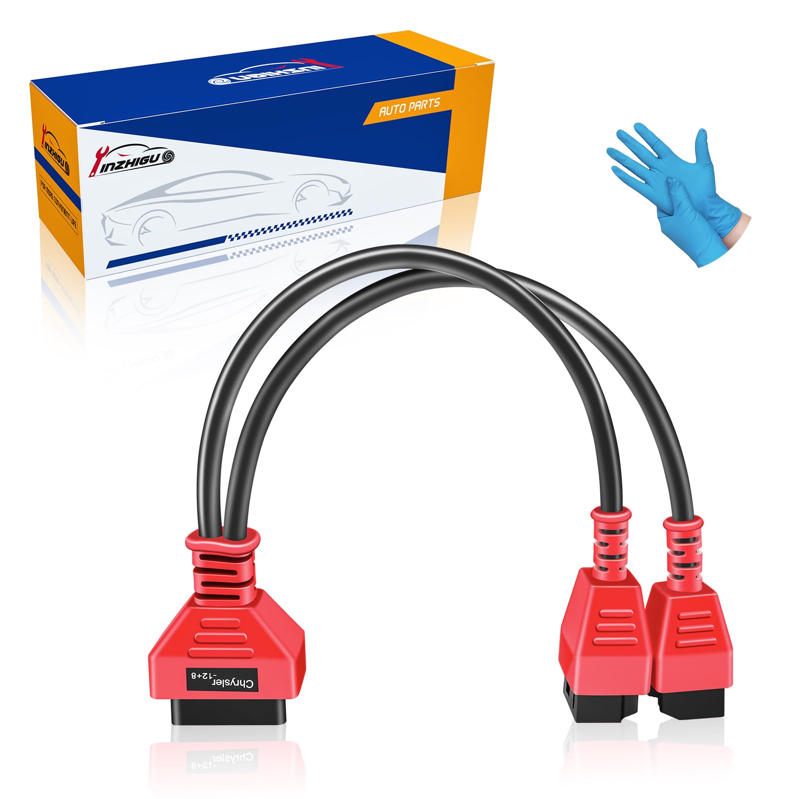 YINZHIGUO FCA 12+8 Security Bypass Cable Adapter - OEM